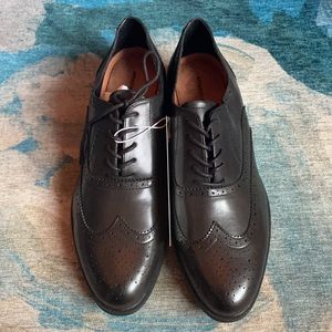 Men’s Wing Tip Black Dress Shoes size 12